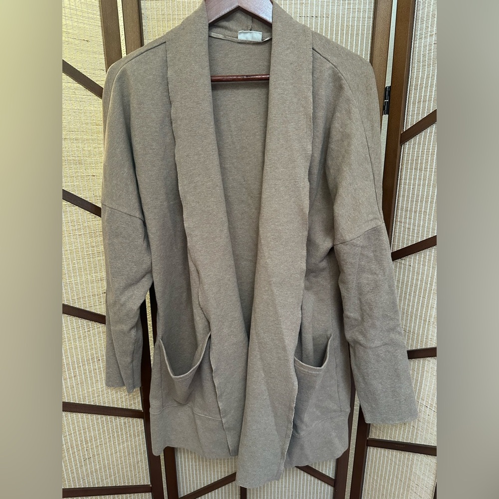 PACT Women’s Long Sleeve Airplane Cardigan